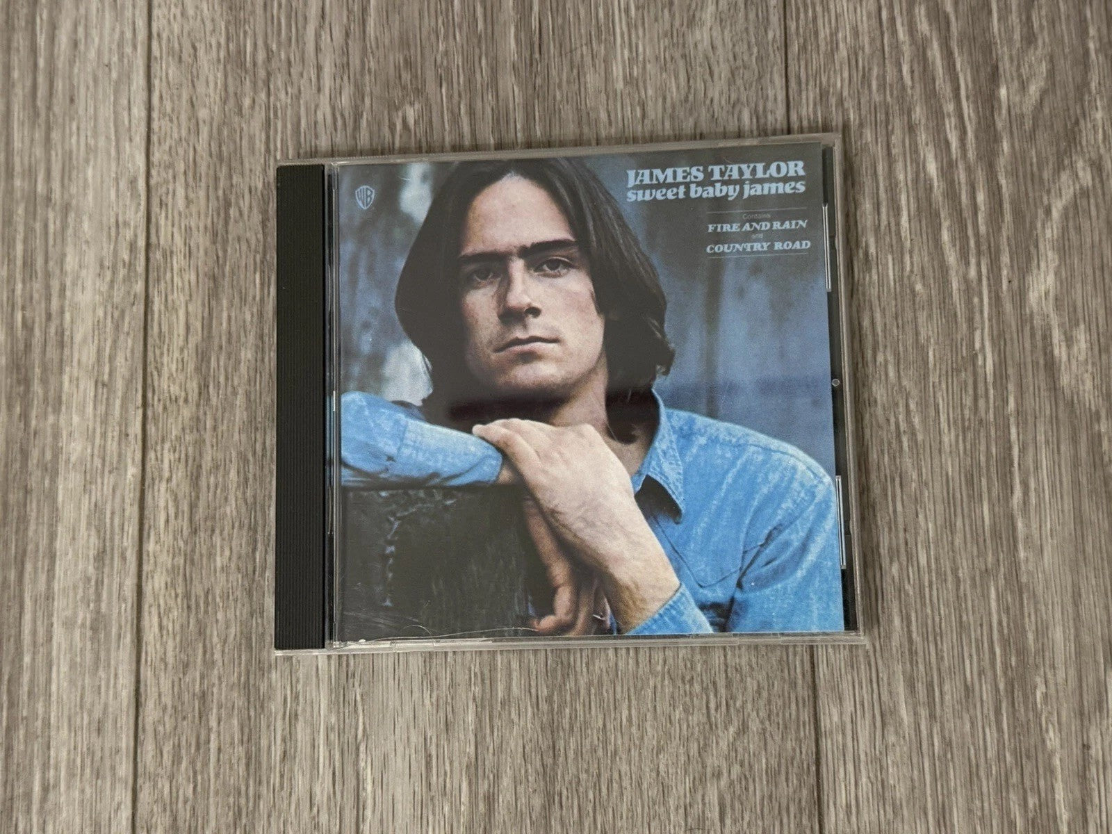 James Taylor Sweet Baby James CD Warner Bros 1843-2 VG Cracked Jewel Case Read