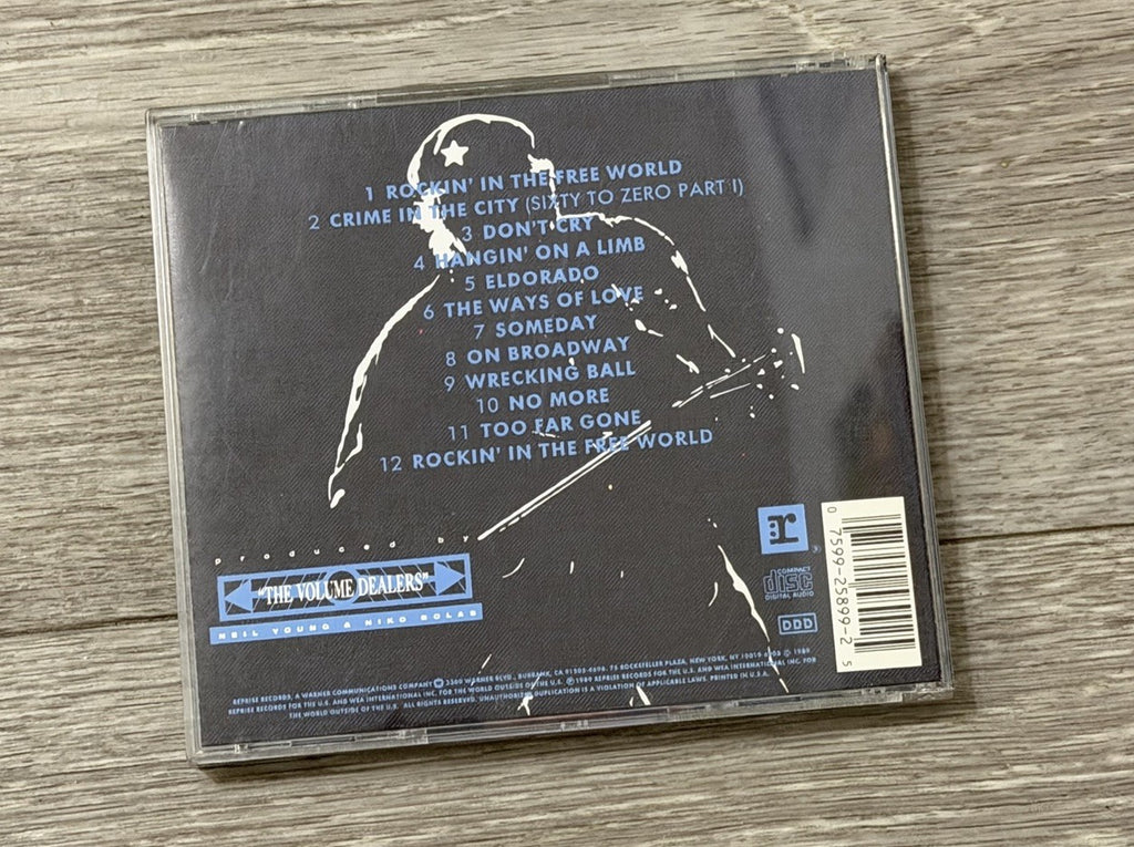 Neil Young - Freedom CD 1989 Excellent Condition Classic Rock Reprise Records