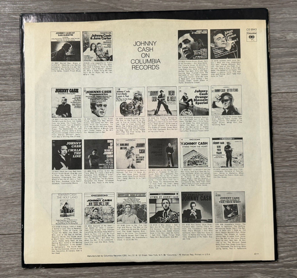 JOHNNY CASH – THE JOHNNY CASH SHOW - VINYL LP - AA