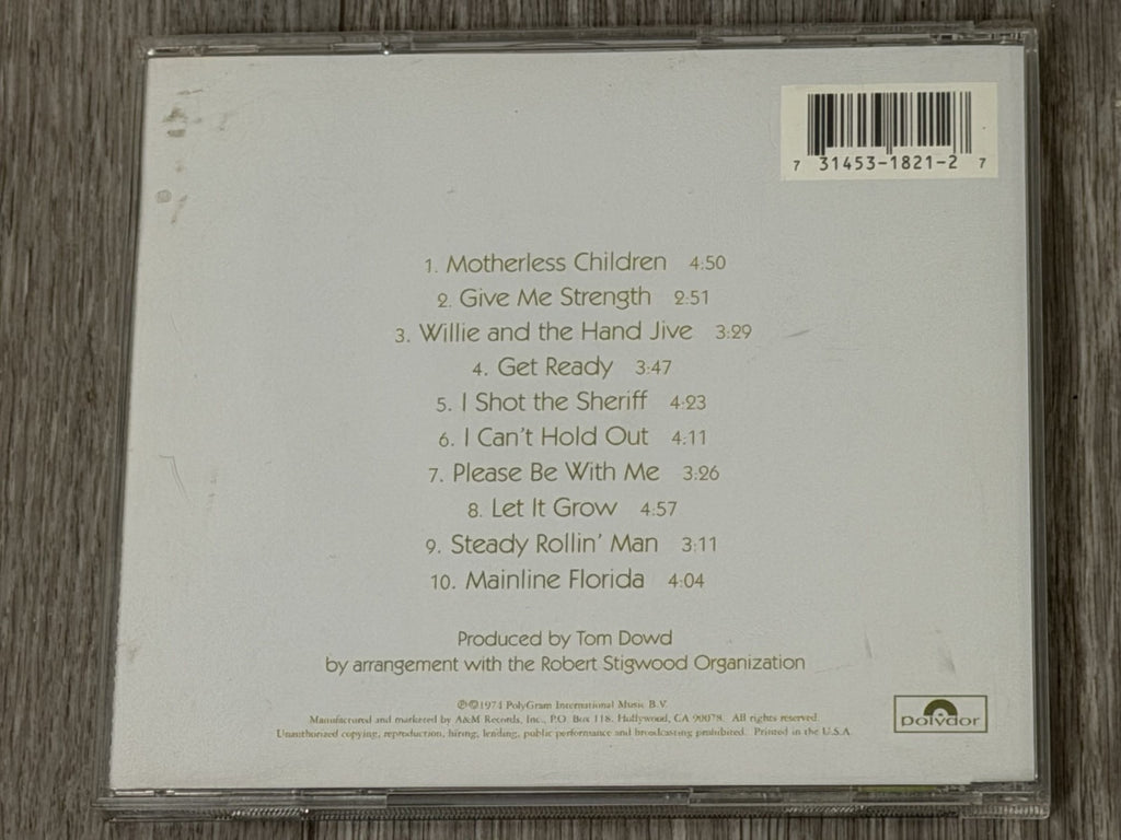Eric Clapton – 461 Ocean Boulevard - Polydor 31453 1821-2 CD VERY GOOD