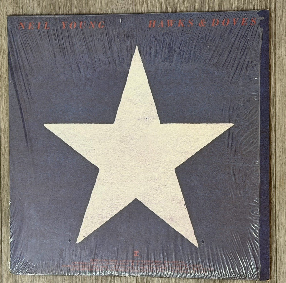 Neil Young "Hawks and Doves" 1980 Reprise Records HS 2297  U.S. Press VG+/VG+