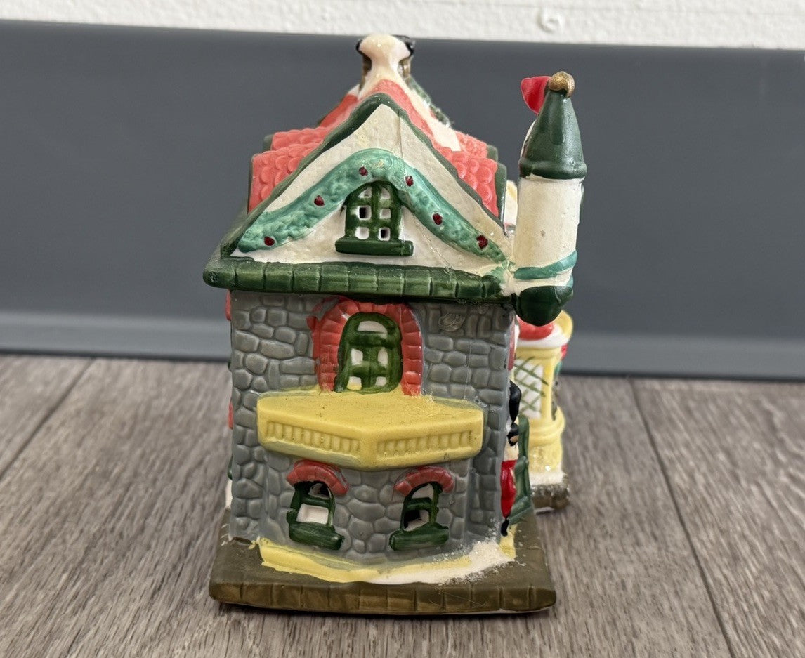 2004 Village Christmas Toy Shoppe Decoration BROKEN see Pictures For Details