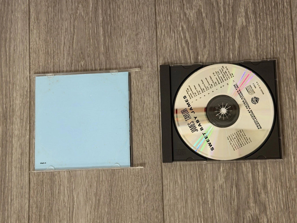 James Taylor Sweet Baby James CD Warner Bros 1843-2 VG Cracked Jewel Case Read