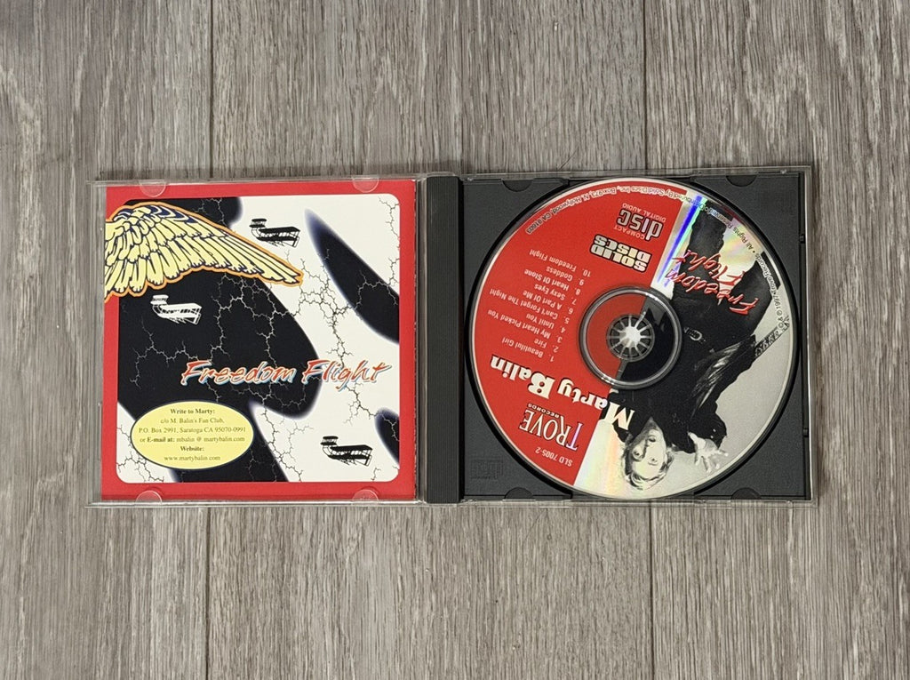 VV Freedom Flight ~ Marty Balin ~ Rock ~ CD VG+