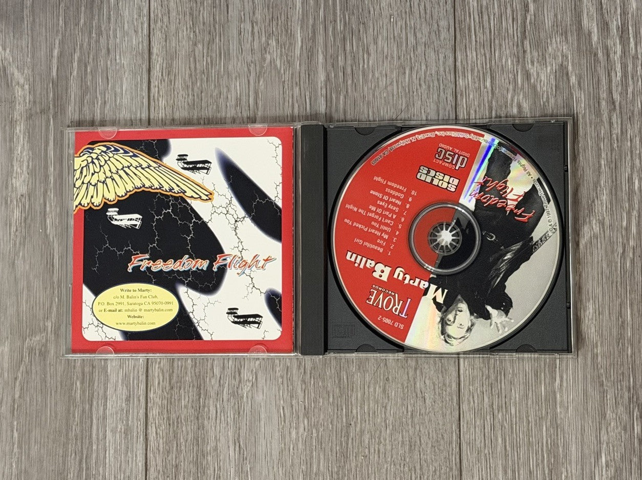 VV Freedom Flight ~ Marty Balin ~ Rock ~ CD VG+