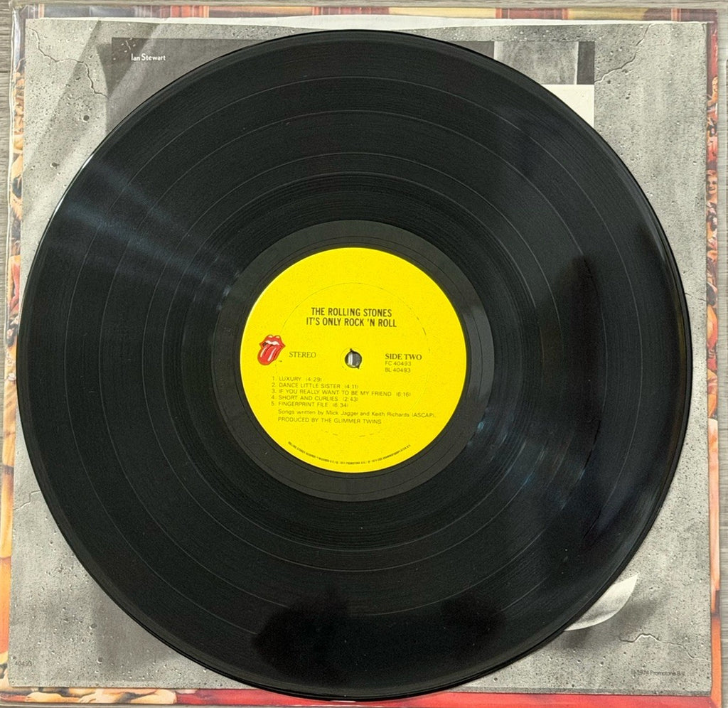ROLLING STONES IT'S ONLY ROCK n ROLL 12" RECORD ALBUM VINYL LP FC-40493 1974 VG+