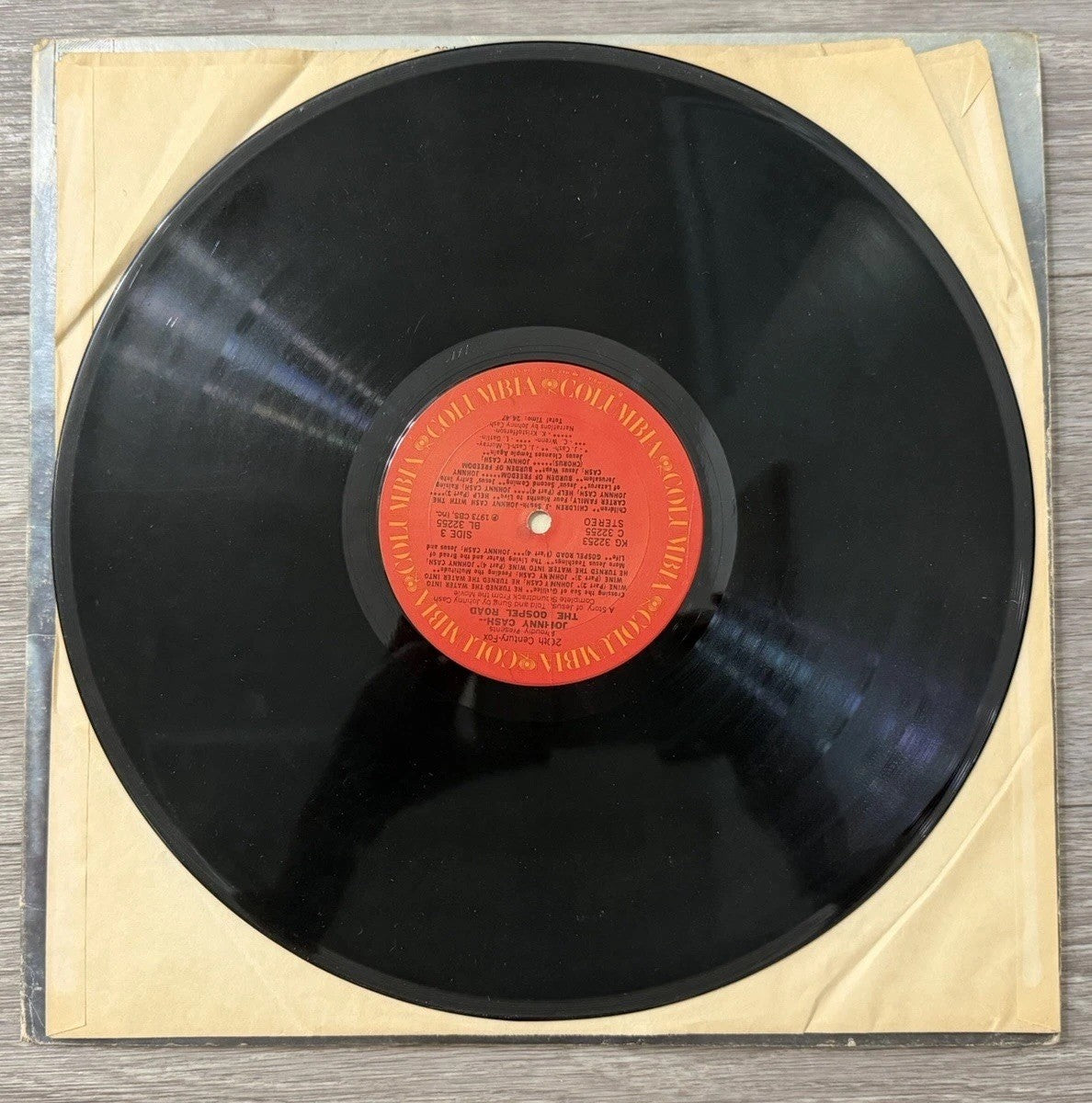 Johnny Cash "Gospel Road" Vinyl 2XLP USA 1973