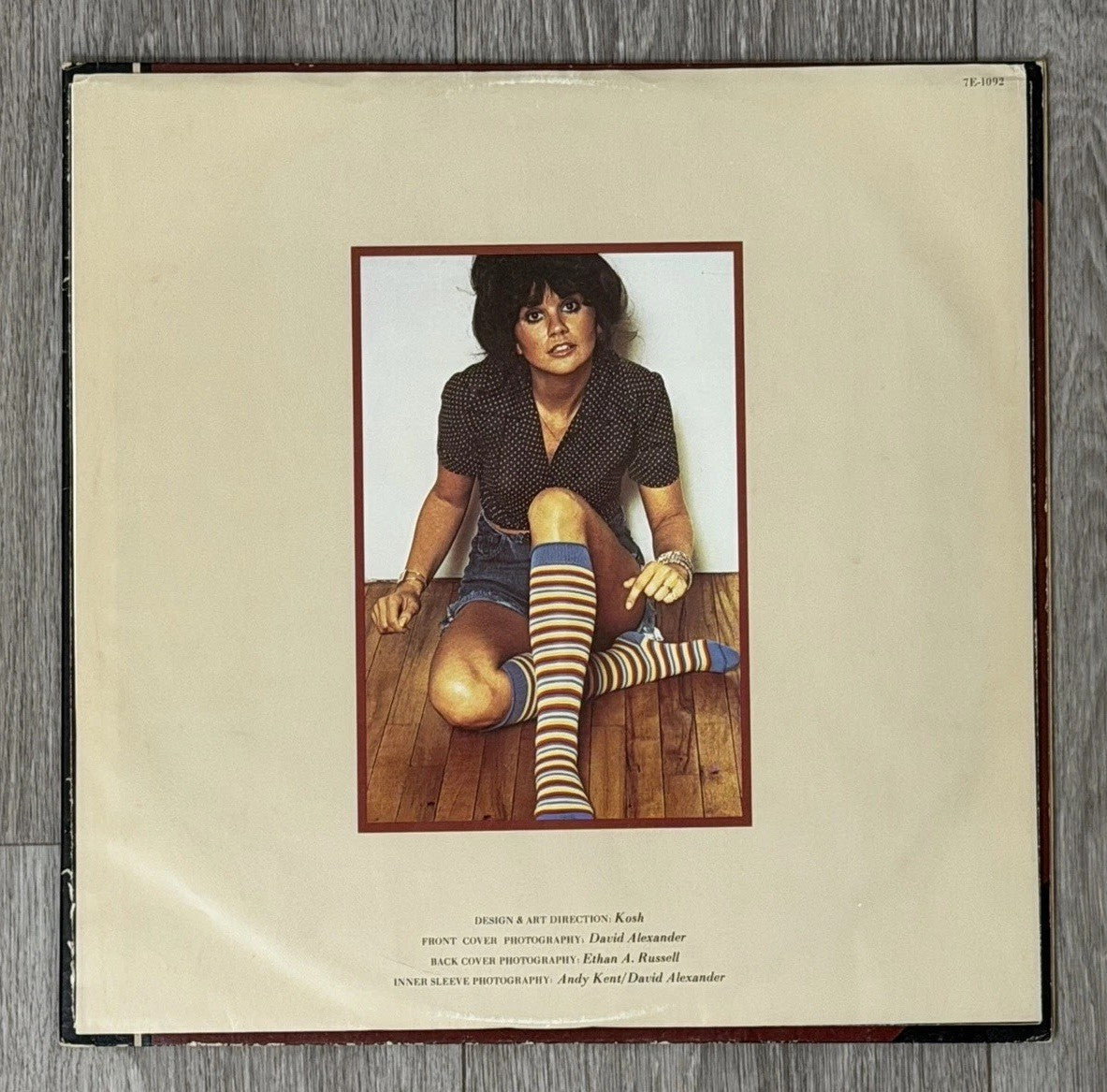 VTG LINDA RONSTADT " GREATEST HITS  "  LP VG Asylum 6E-106 STEREO 1976 Gatefold