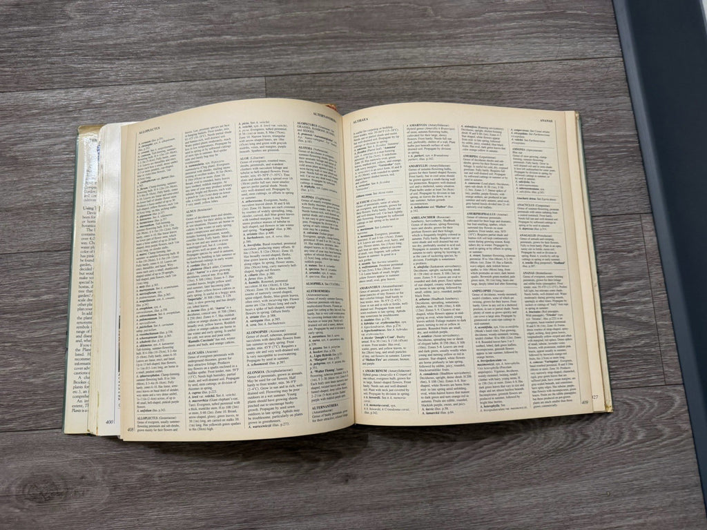 American Horticultural Society Encyclopedia 1989 Hardcover Dust Jacket Vintage