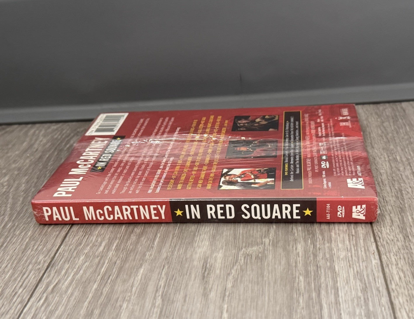 Paul McCartney In Red Square DVD Concert Film A&E Factory Sealed