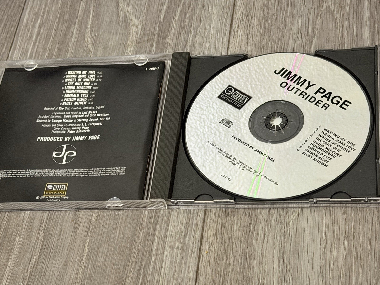 Jimmy Page Outrider CD *EX-NM* OOP