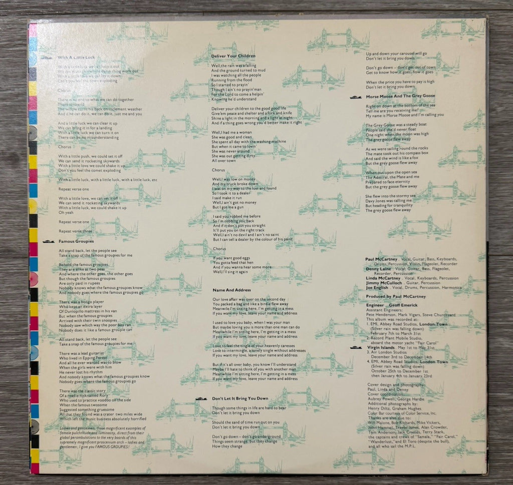 London Town SW-11777 with Poster VG/G+