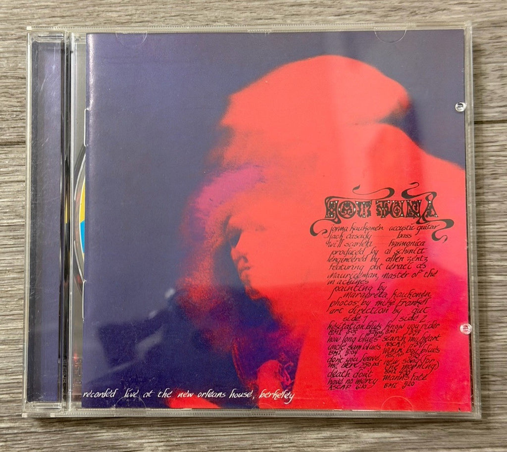 Hot Tuna/Jefferson Airplane - Hot Tuna Live CD
