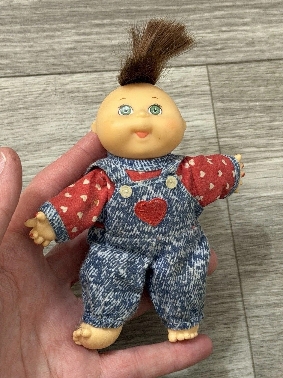 Vintage 1995 Mini Cabbage Patch Doll,  5"X5"