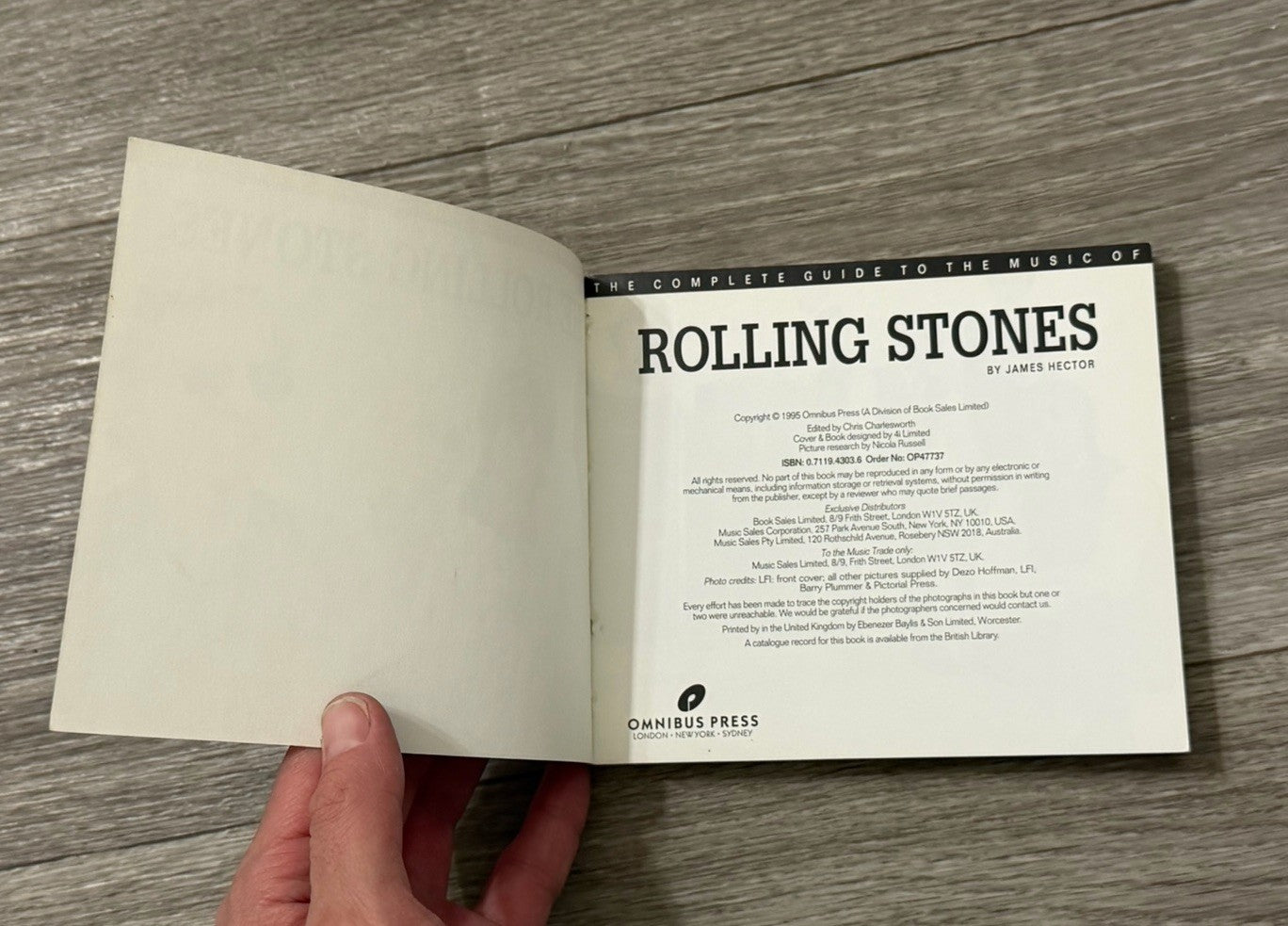 The Complete Guide To The Music Of The Rolling Stones By James Hector  1995