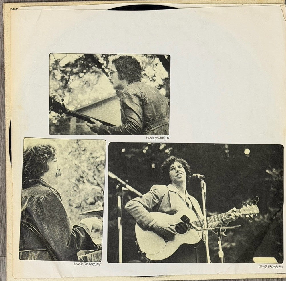 David Bromberg Band - Reckless Abandon LP - 1977 VG/G+ On Fantasy Records