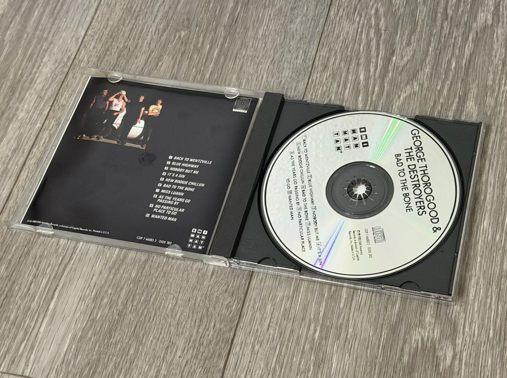 George Thorogood & The Destroyers - Bad To The Bone (CD, EMI) CDP 7 4608 2