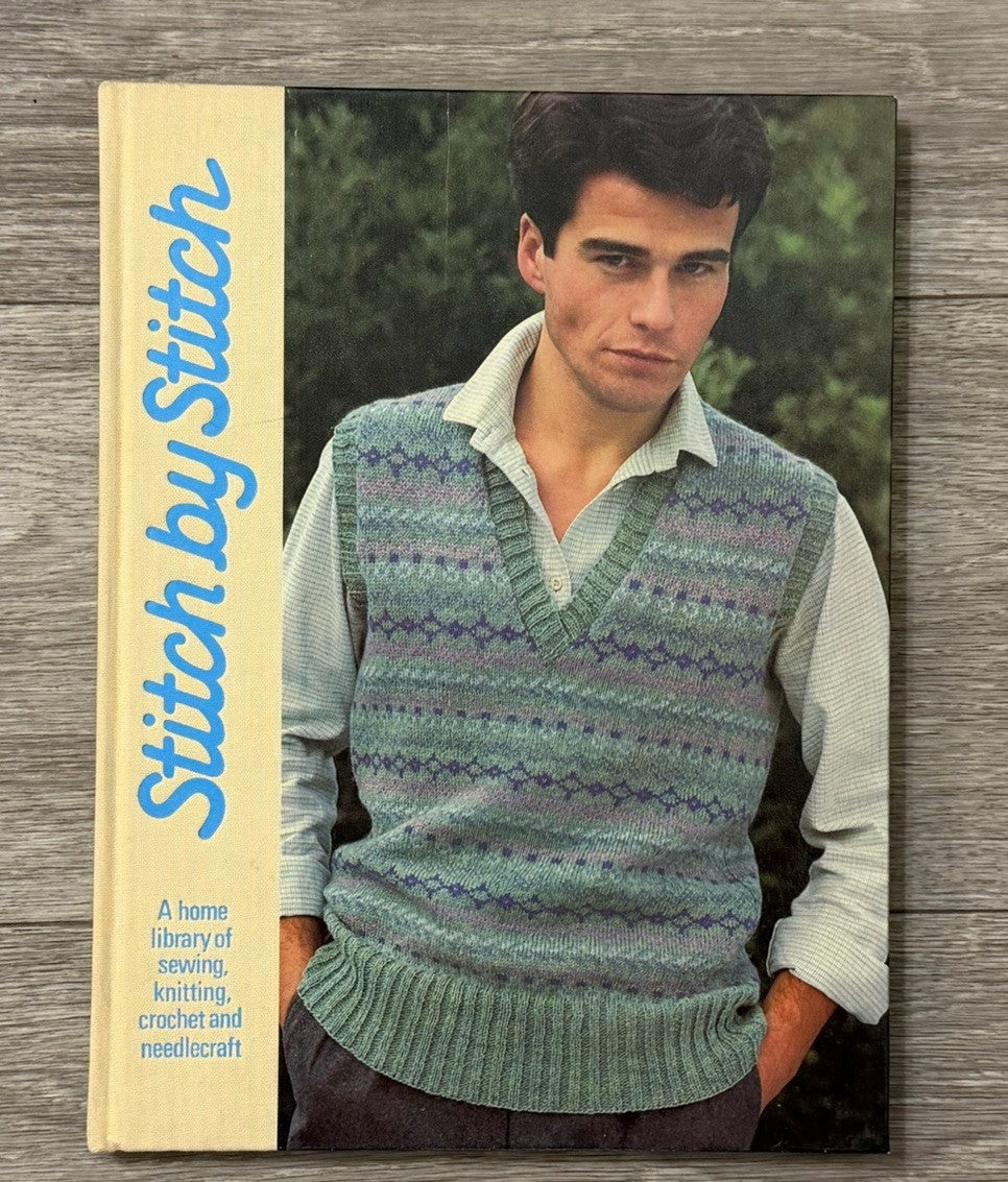 Stitch by Stich #17 New Hardcover Home Library of Sewing Knitting Crochet