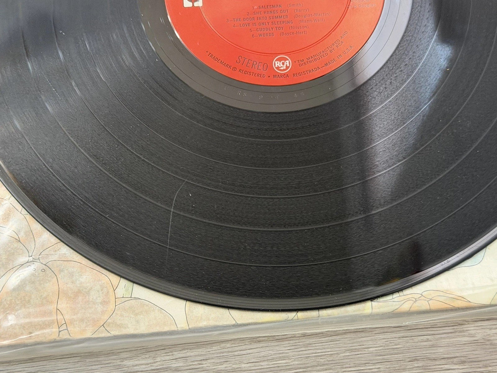 33 12" LP THE MONKEES PISCES AQUARIUS CAPRICORN & JONES LTD