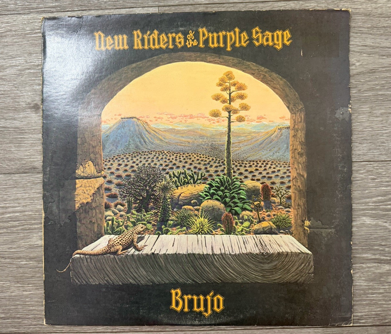 New Riders Of The Purple Sage Brujo LP 1974 Columbia Inner Sleeve You Angel You