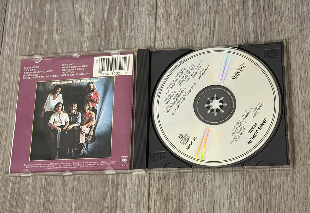 Pearl by Janis Joplin & the Full Tilt Boogie Band/Janis Joplin (CD, Oct-1990)
