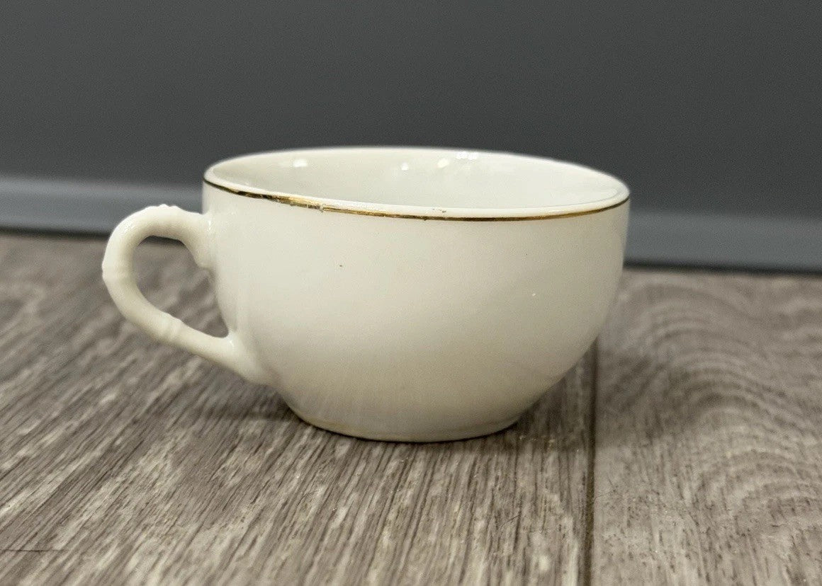 Vintage Small Teacup Moss Rose Design - Cup Only - No Saucer - Made In Japan