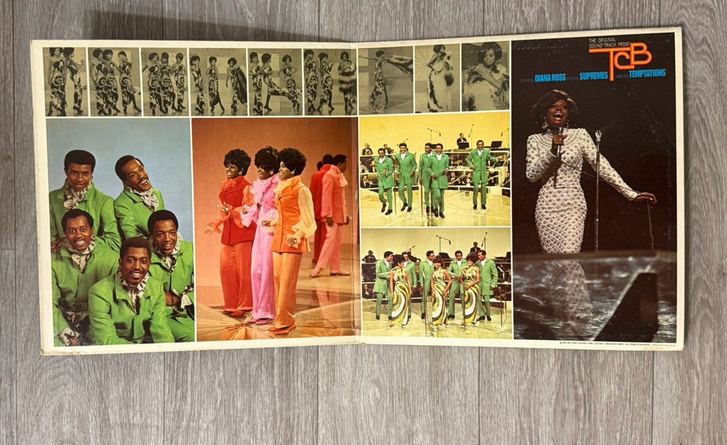 The original sound track from TCB Motown - Diana Ross & The Temptations VG/VG