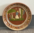 Vintage Mexican Clay Dish - Made In Mexico