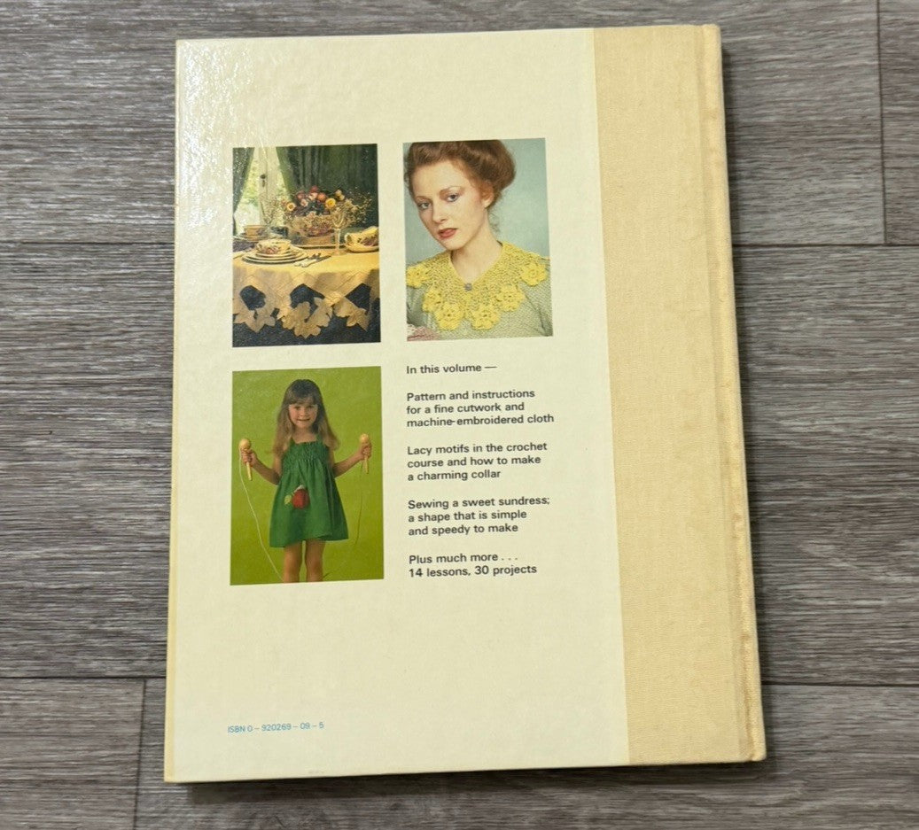  VTG Vol. 9 Stitch By Stitch Hardbound Book Sewing, Knitting ETC Totstar Books