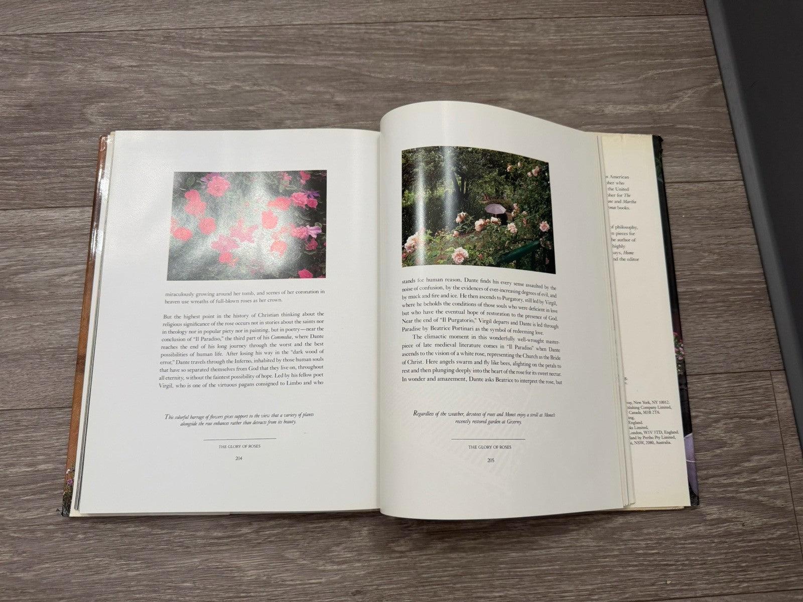 Gardening. Book, The Glory of Roses by christopher baker and allen lacy