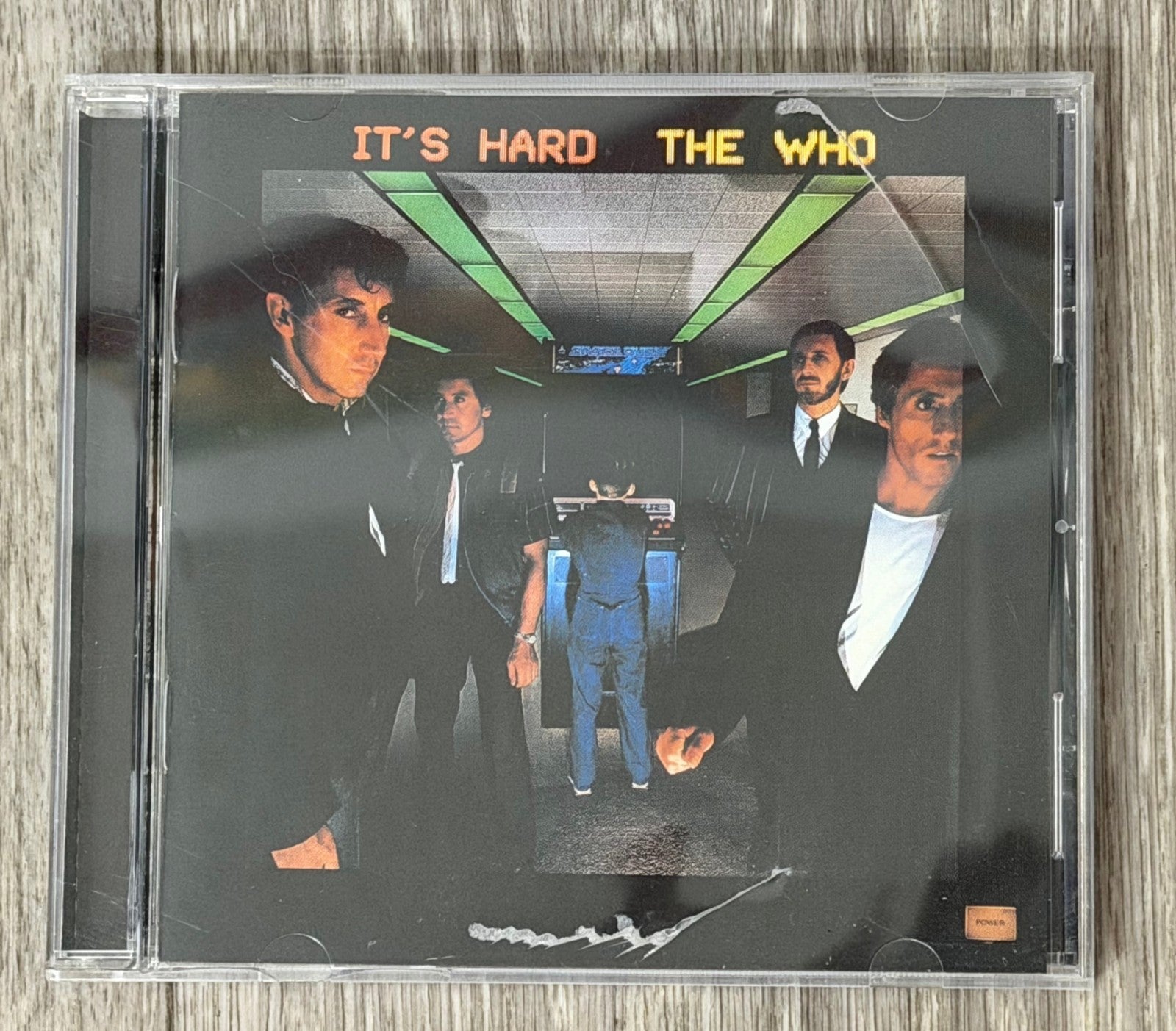 The Who - It's Hard - The Who CD MIVG The Fast Free Shipping - CASE CRACKED