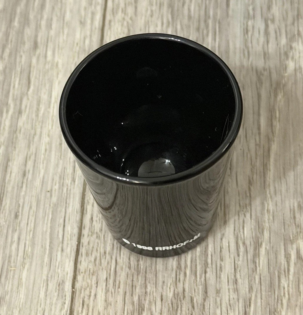 ROCK & ROLL HALL OF FAME MUSEUM SHOT CUP CERAMIC 1998 CLEVELAND OHIO