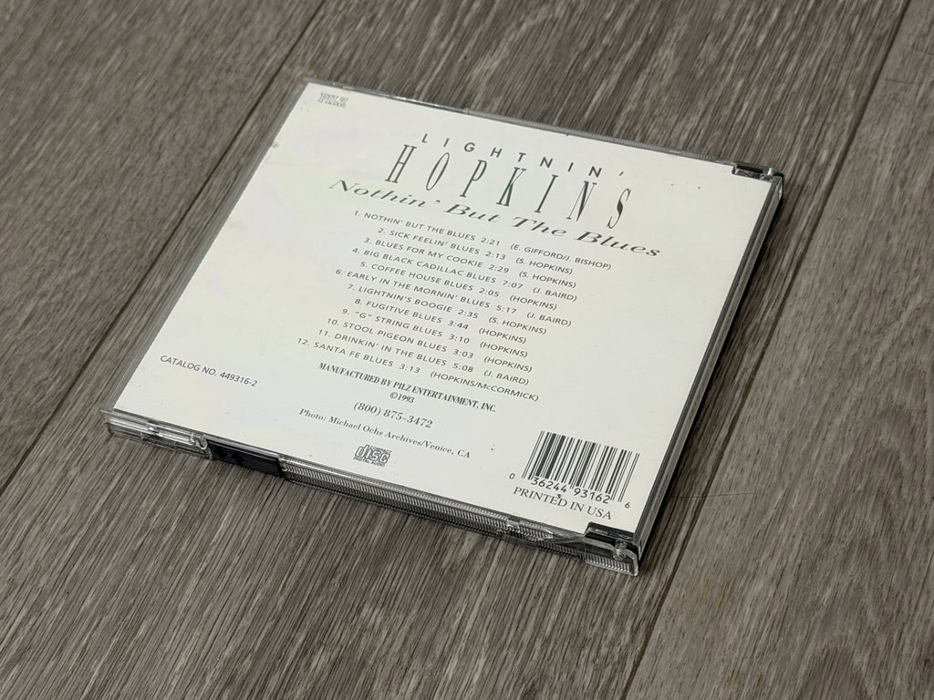 Lightnin' Hopkins Nothin' But The Blues Music CD