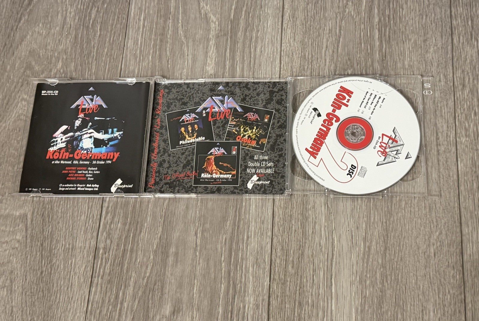 Live In Koln Germany 1994 [IMPORT] (Nov-1997, Bluep) G+ PLEASE READ
