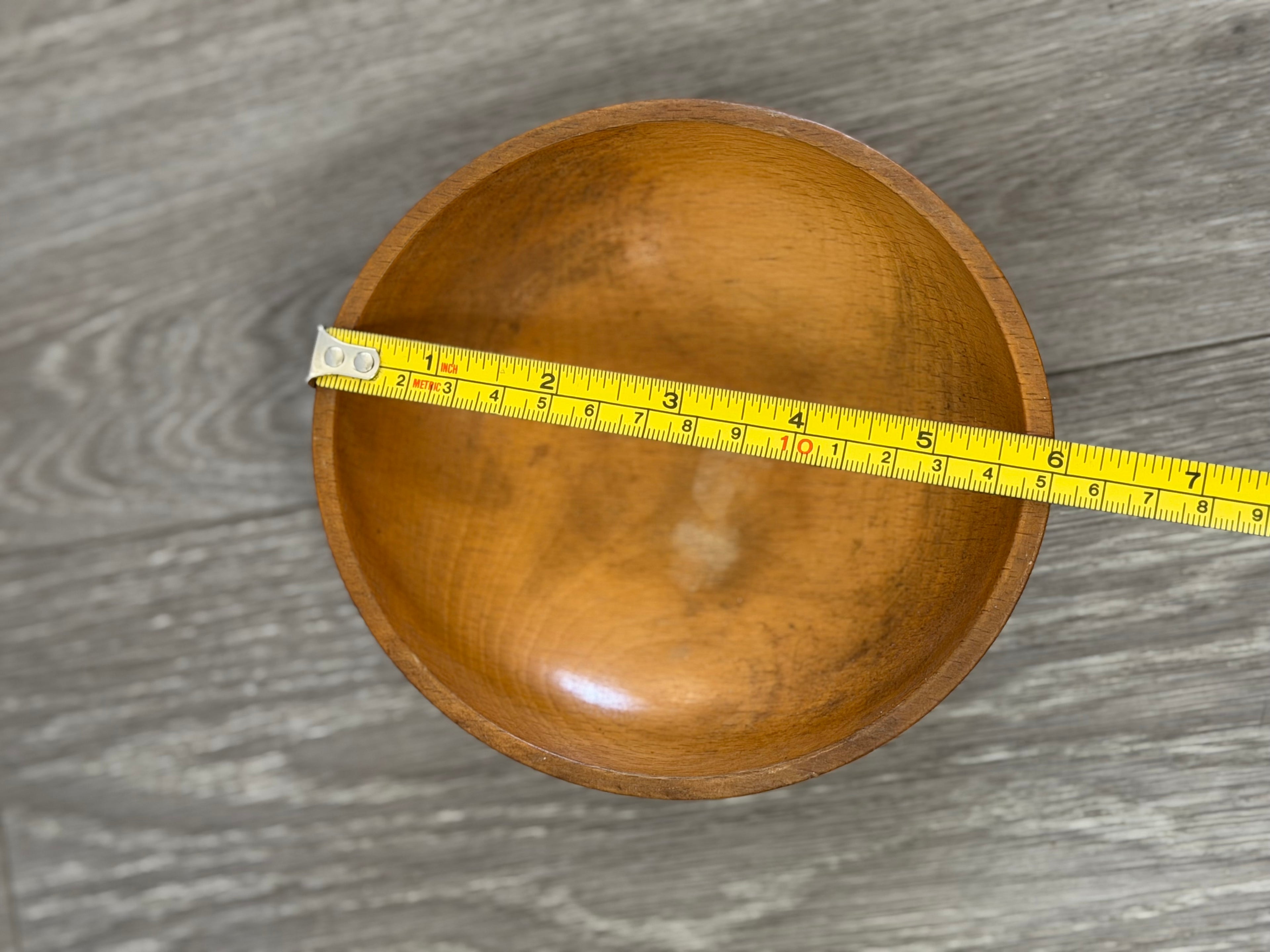 Vintage Japanese Wooden Bowl