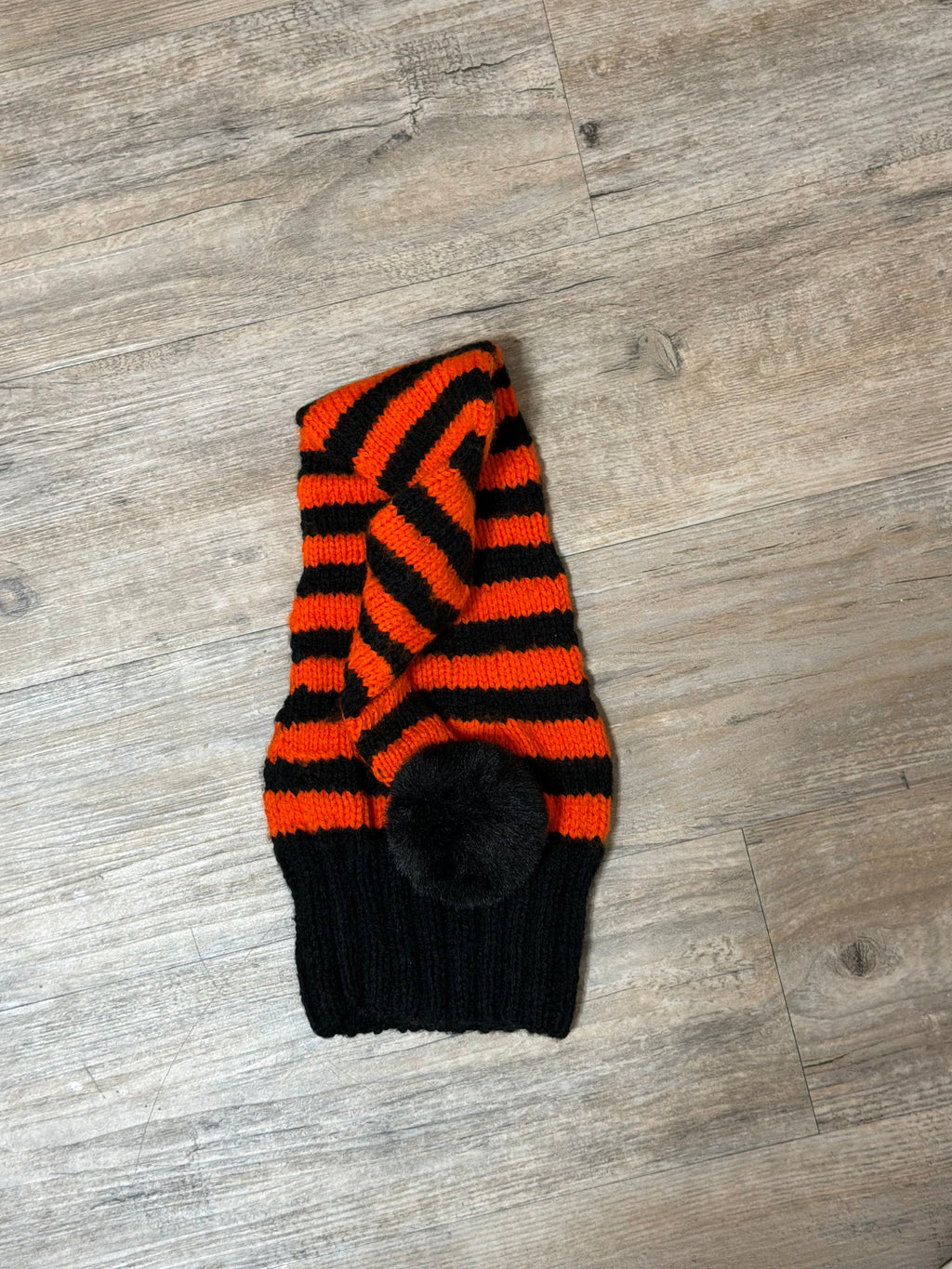 Hand Knitted Halloween Stocking Cap