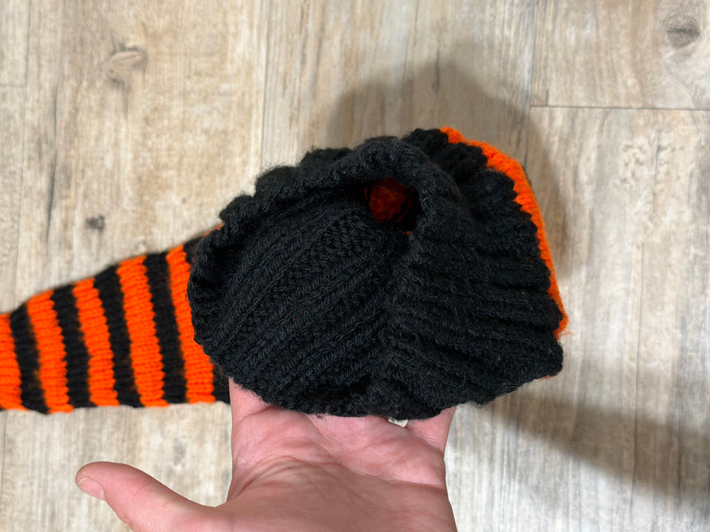Hand Knitted Halloween Stocking Cap