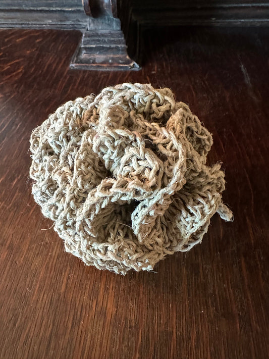 Eco Friendly Crochet Hemp Shower bath Pouf Loofah