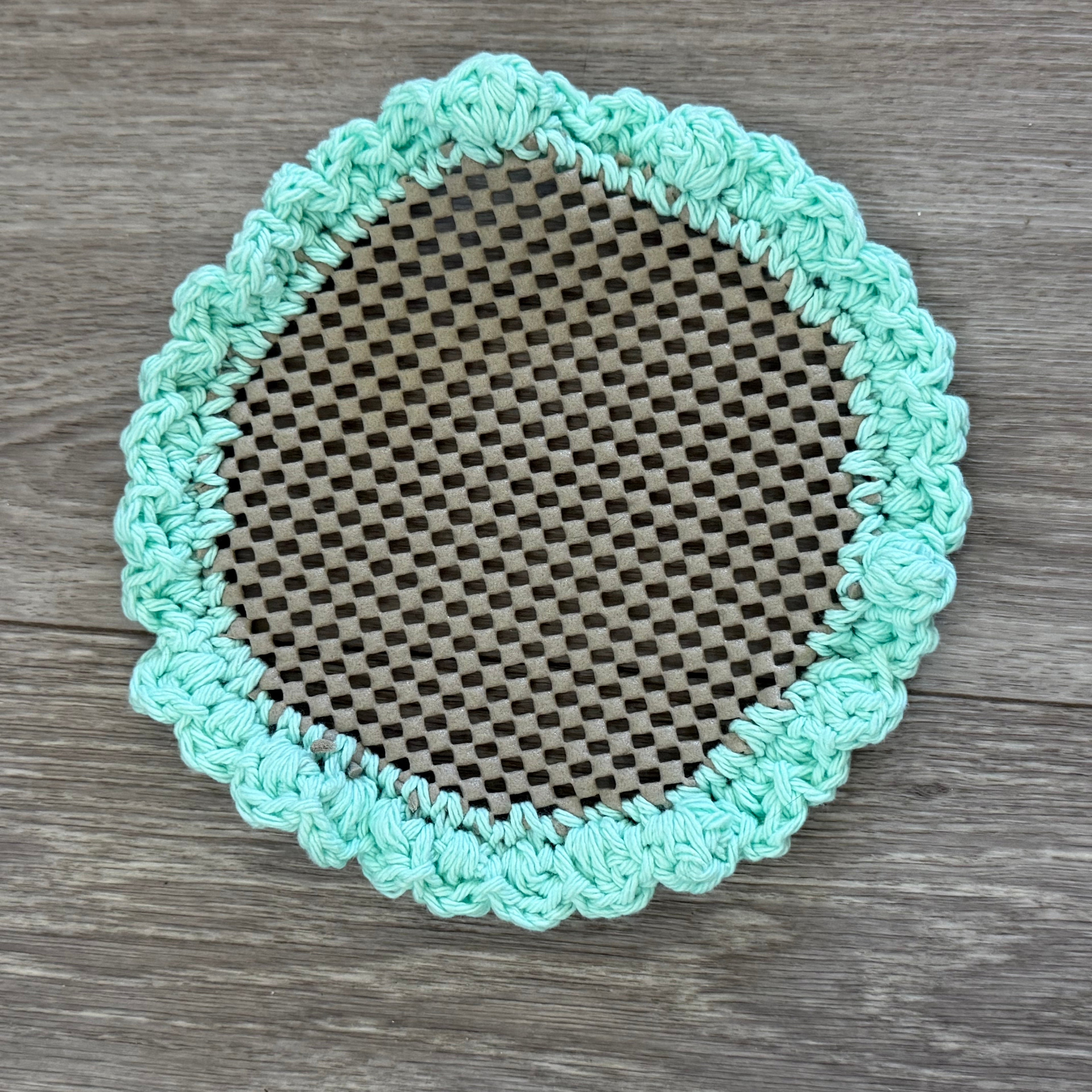 Farmhouse Crochet Jar Gripper