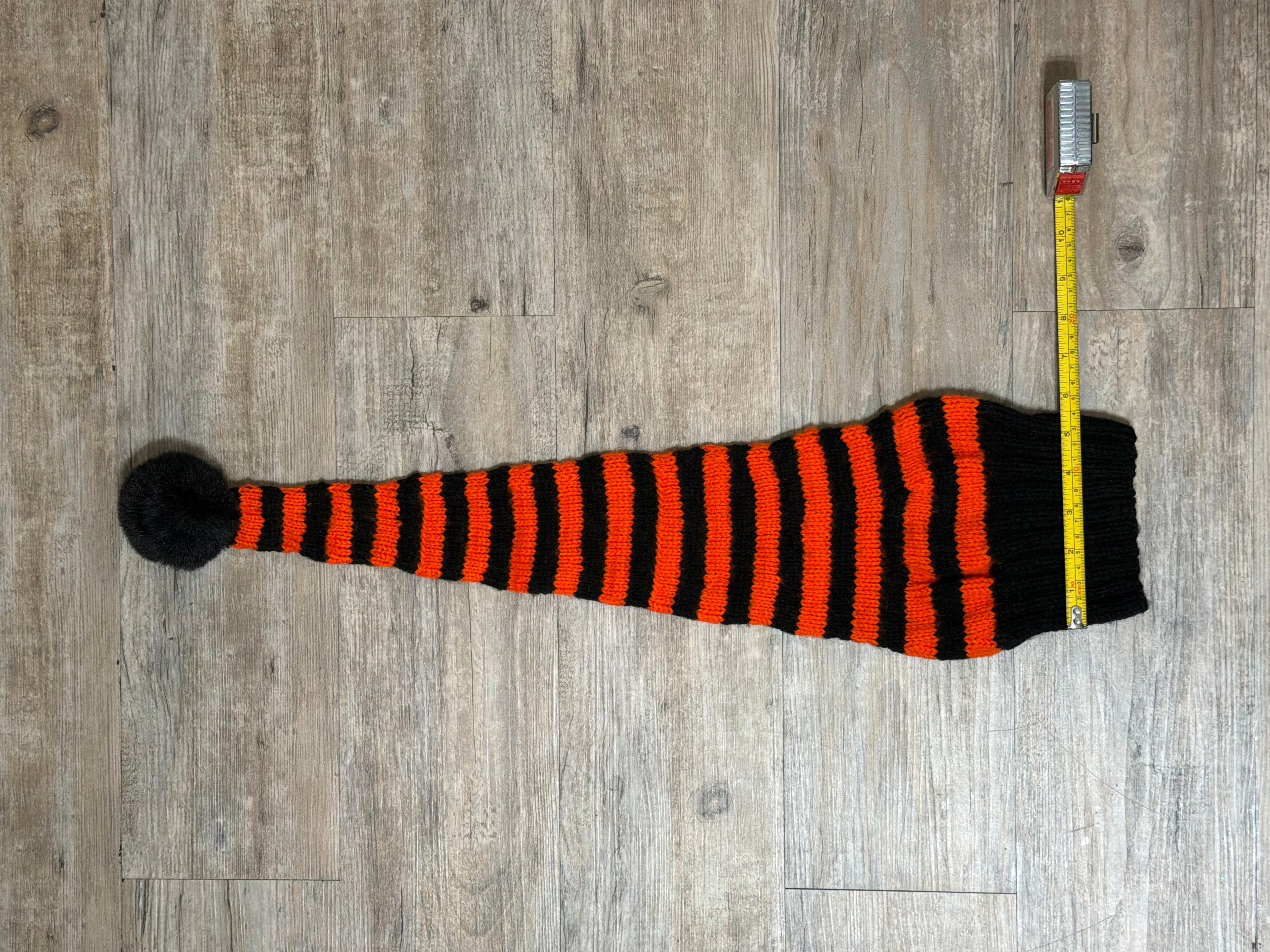 Hand Knitted Halloween Stocking Cap