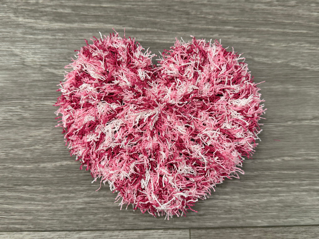 Heart Dish Scrubby