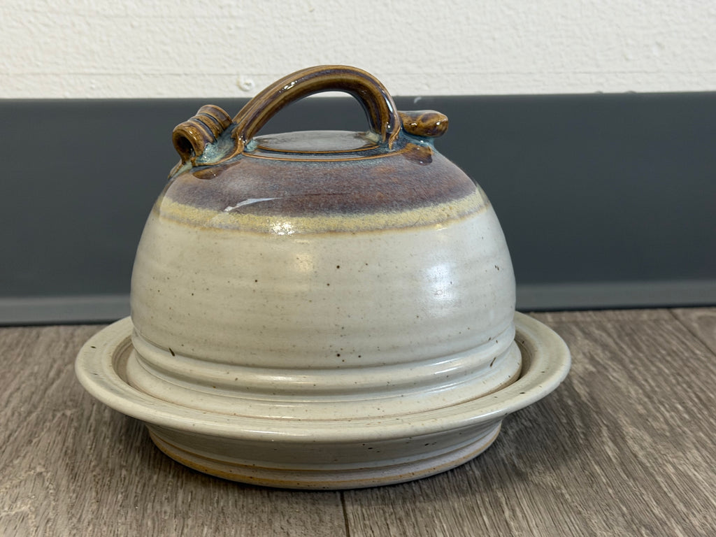Vintage Studio Pottery Butter Dish