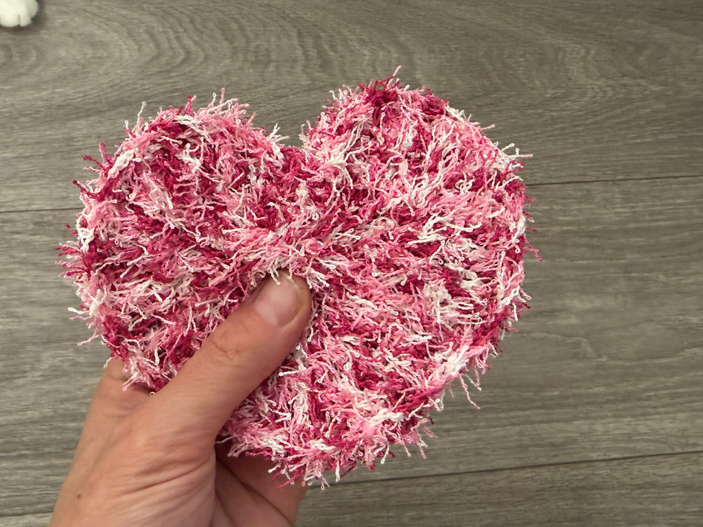 Heart Dish Scrubby