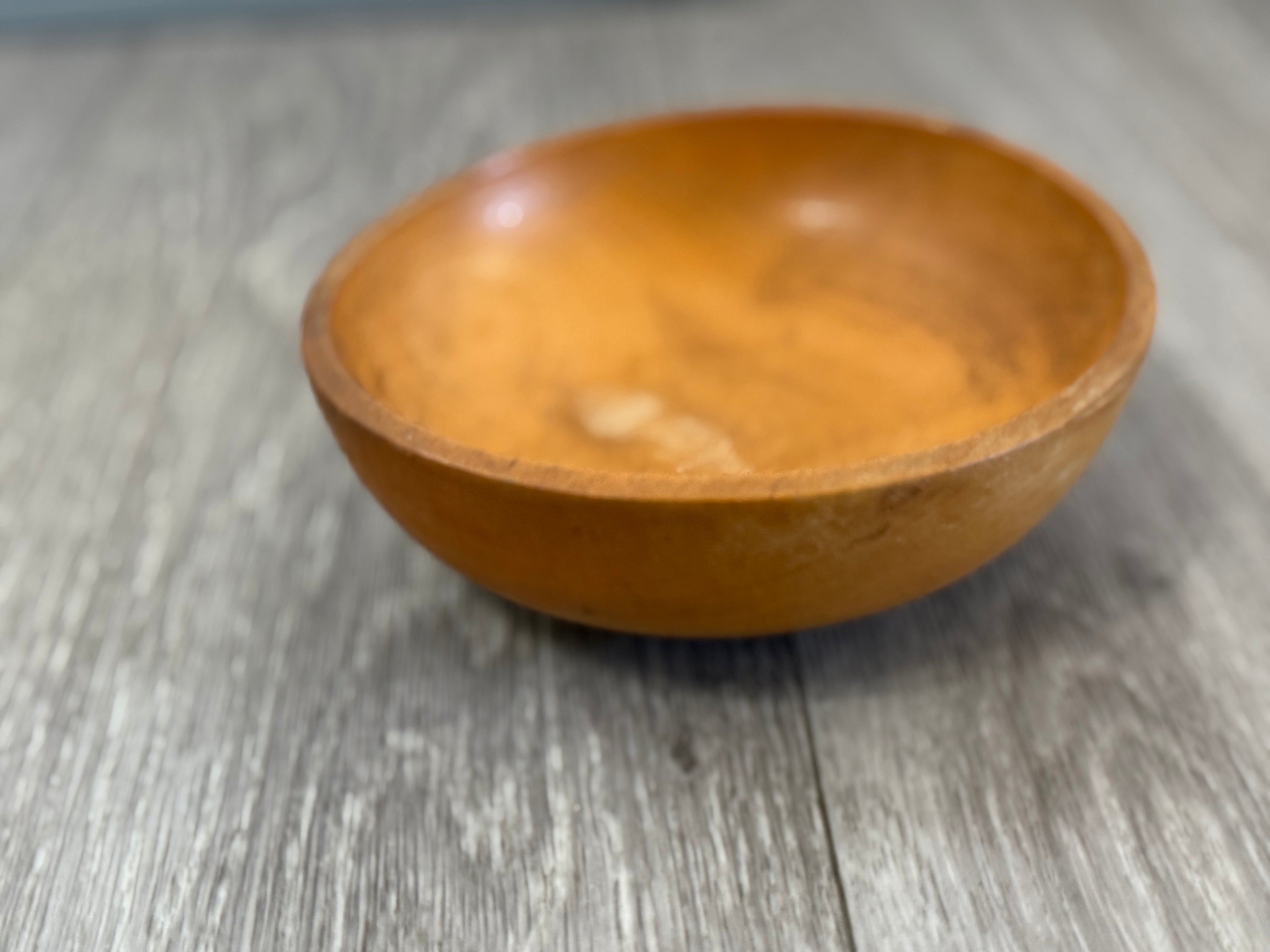 Vintage Japanese Wooden Bowl