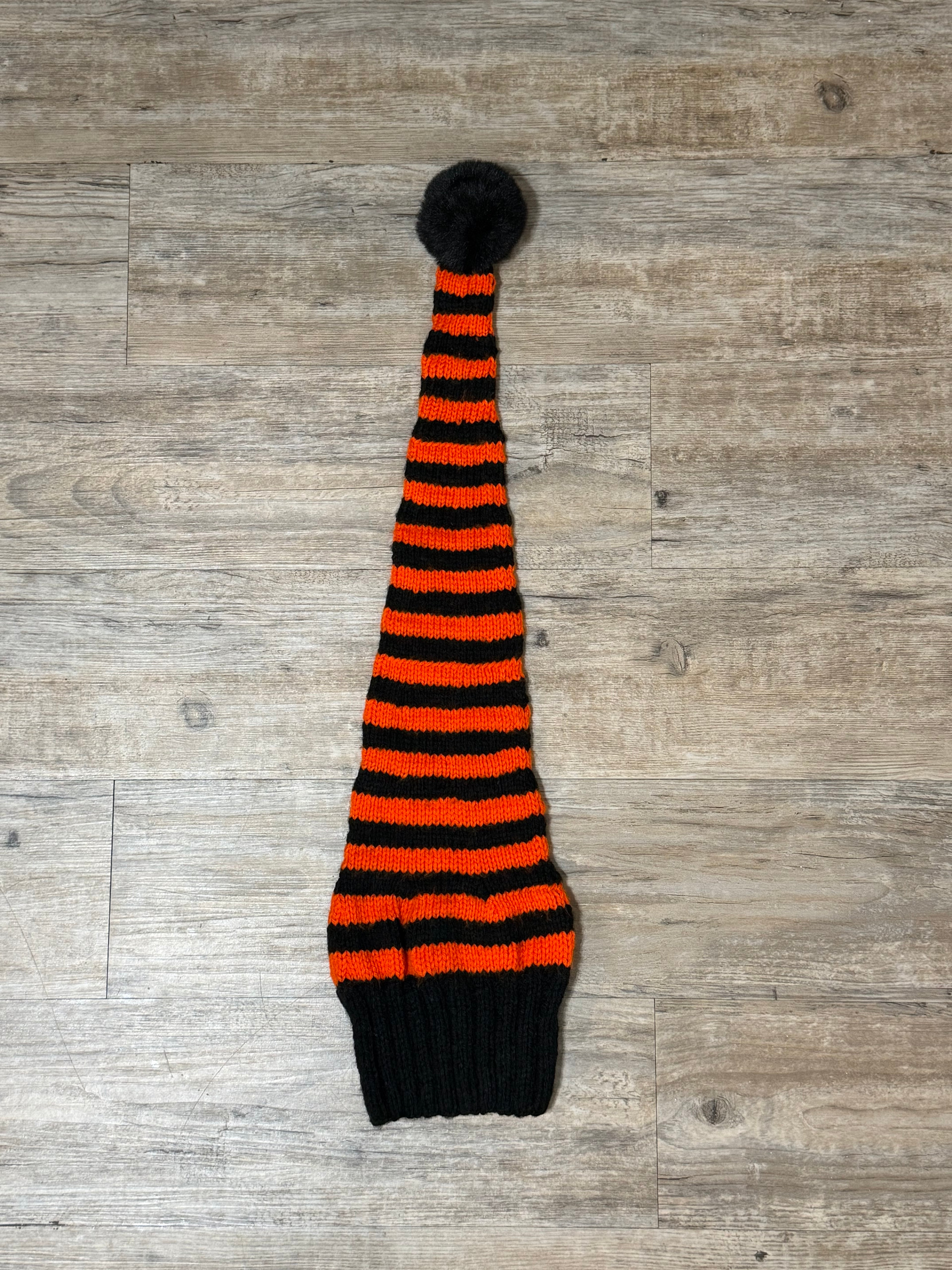 Hand Knitted Halloween Stocking Cap