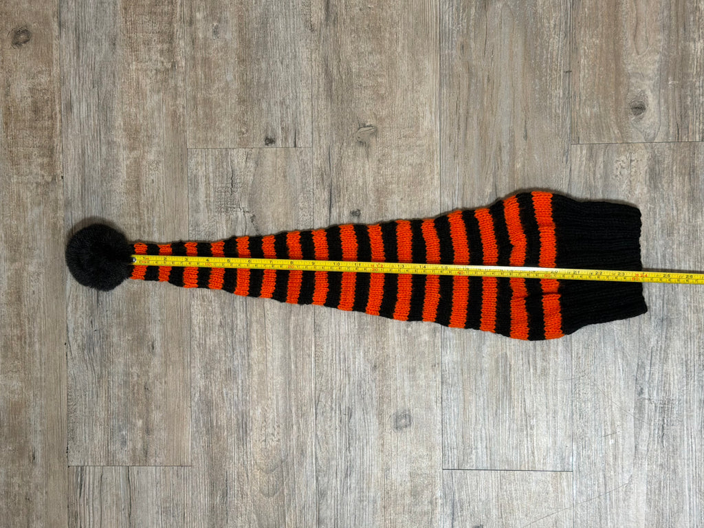 Hand Knitted Halloween Stocking Cap