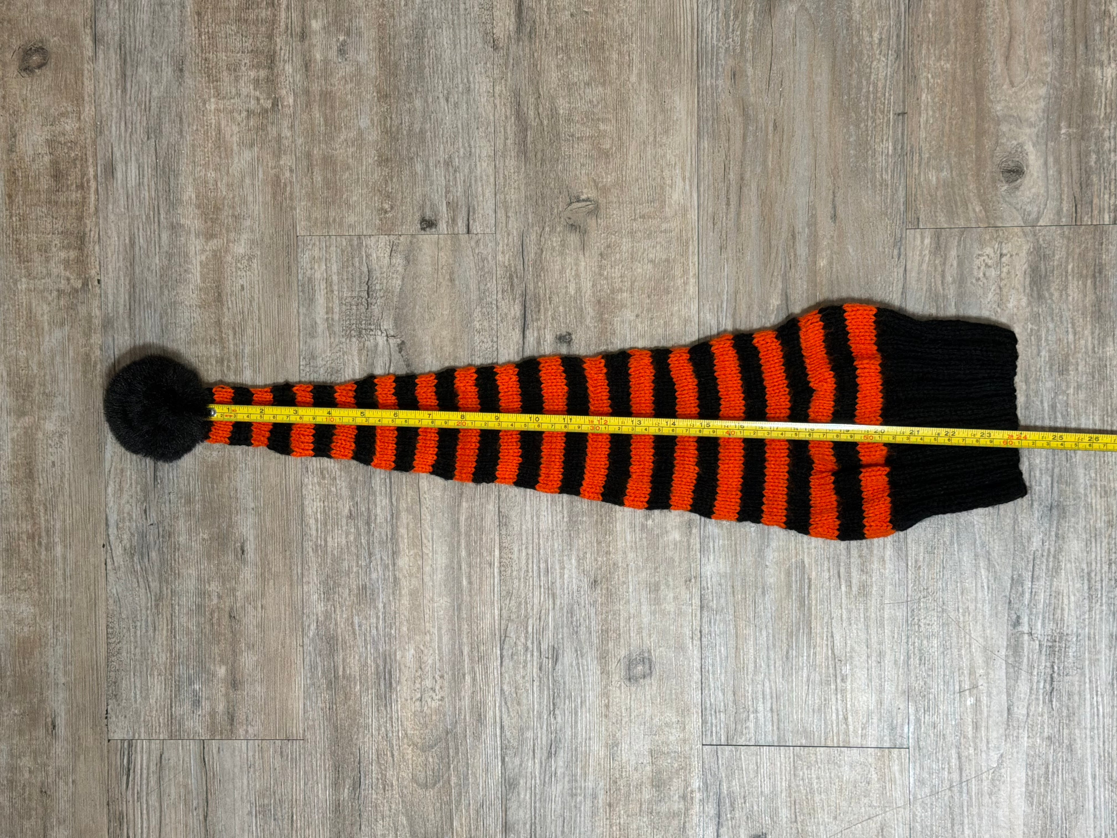 Hand Knitted Halloween Stocking Cap