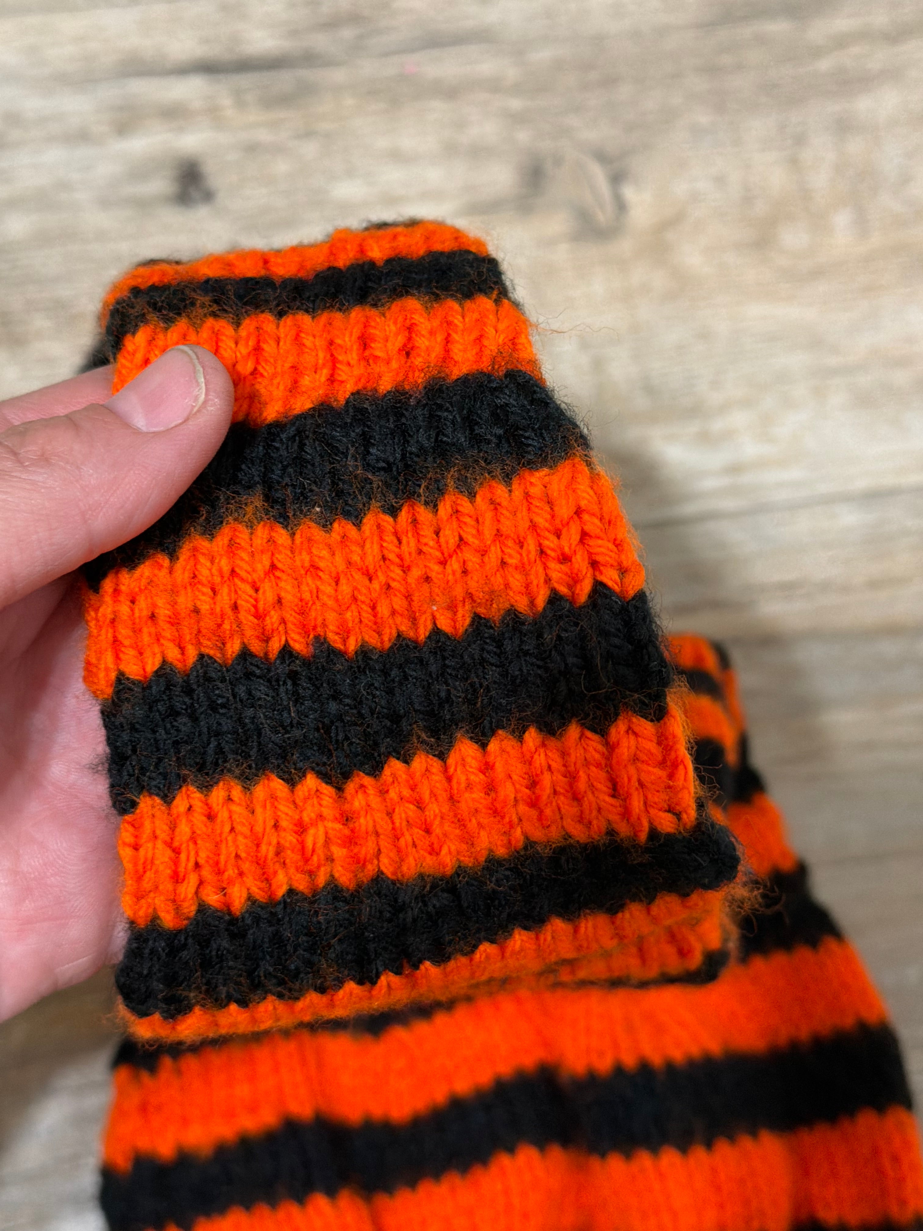 Hand Knitted Halloween Stocking Cap