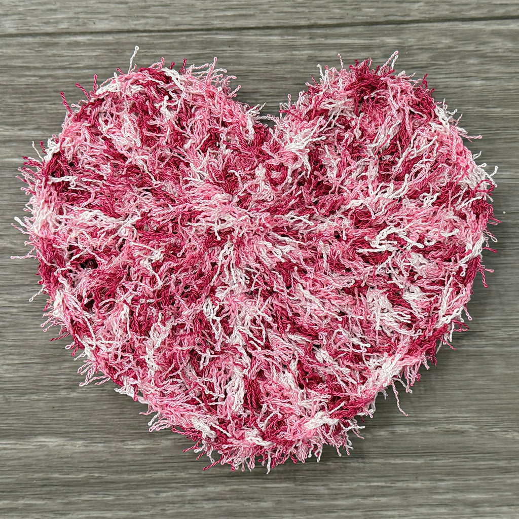 Heart Dish Scrubby