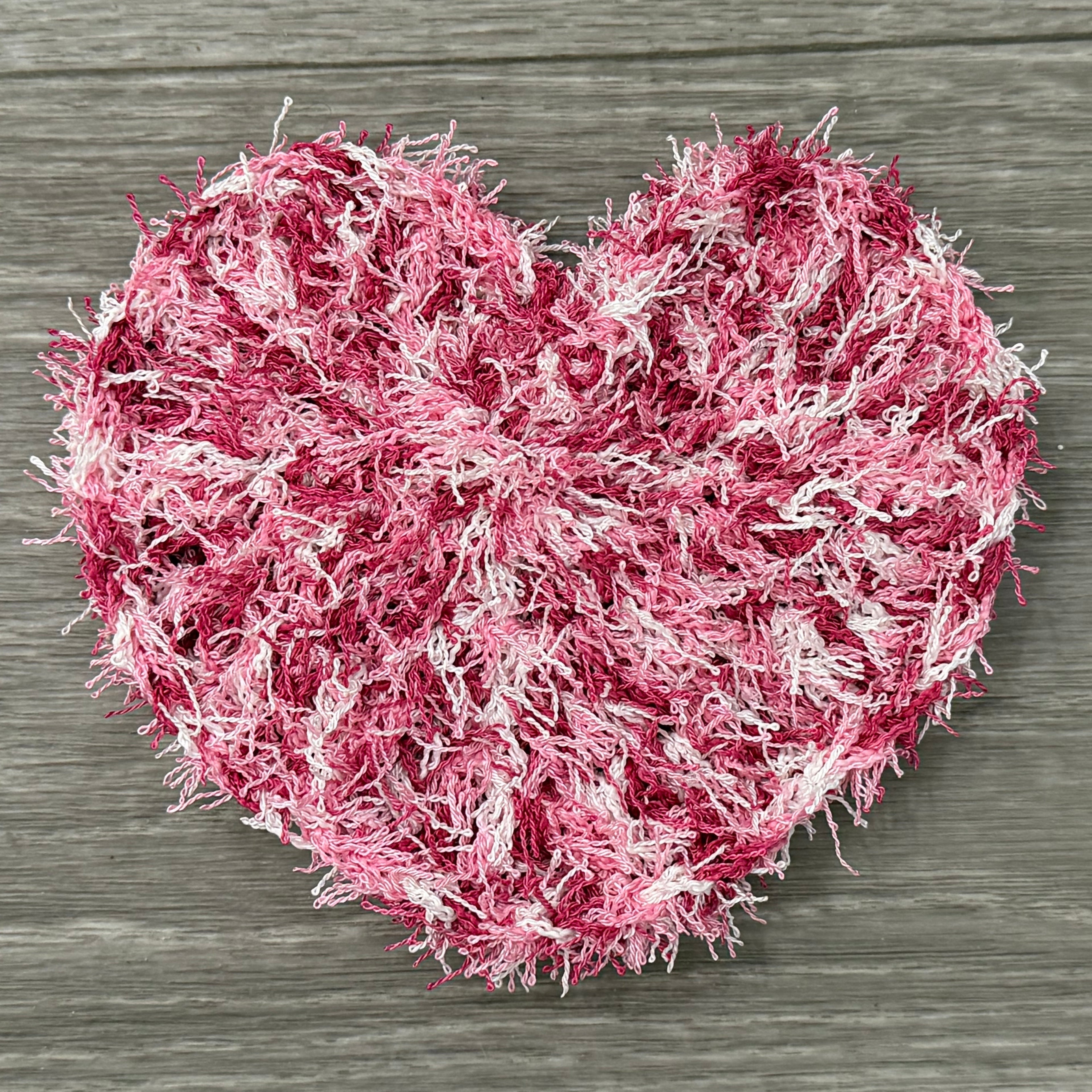 Heart Dish Scrubby